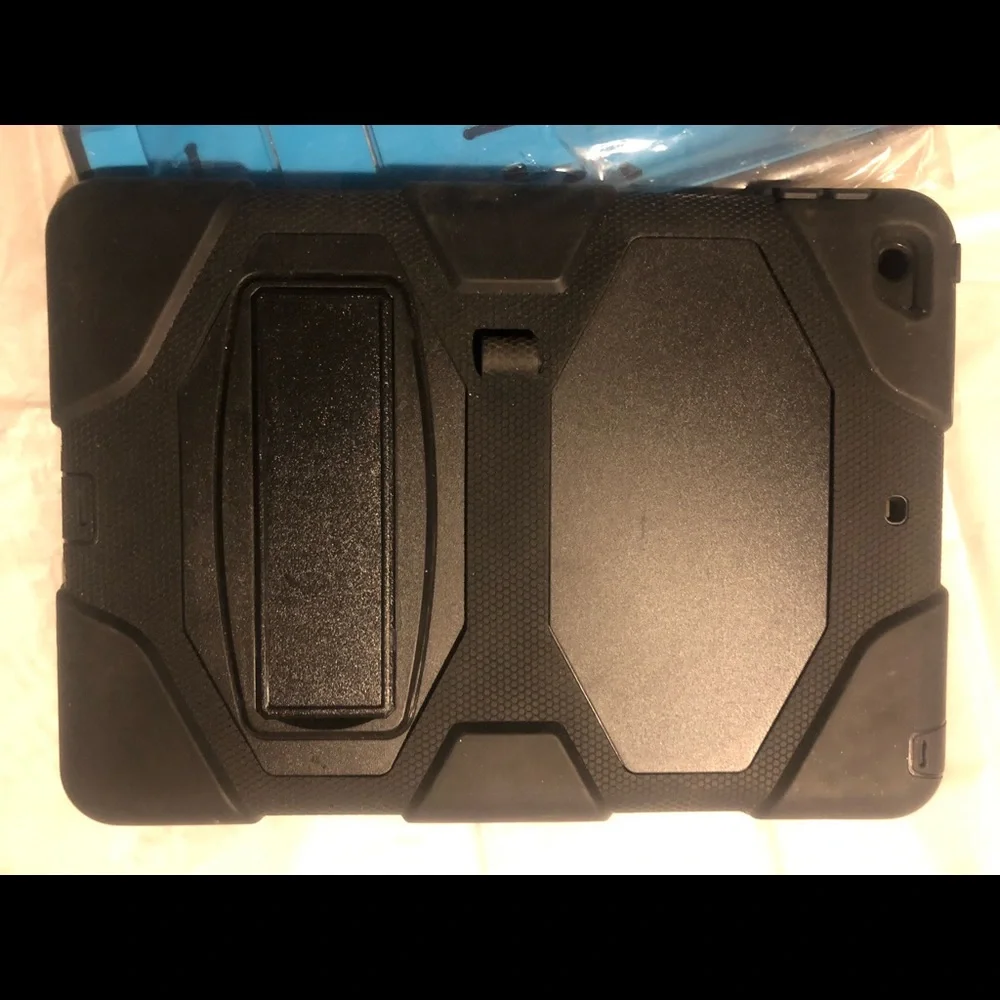 iPad bumper guard , stand , protectors x 2